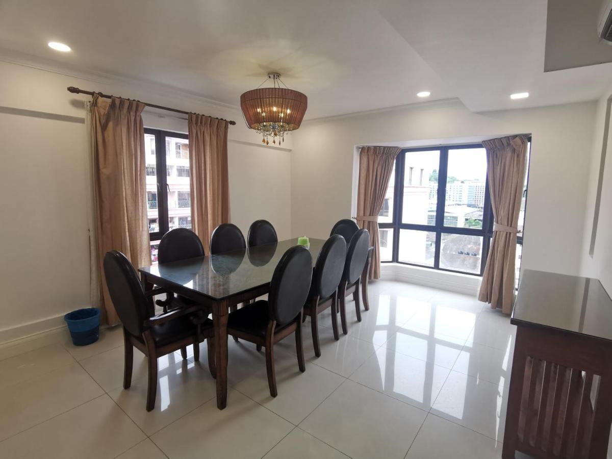 อพาร์ตเมนต์ 3 ห้องนอน 2 ห้องน้ำส่วนตัว ขนาด 362 ตร.ม. – ย่านศูนย์กลางธุรกิจ Apartment โกตาคินาบาลู ภายนอก รูปภาพ